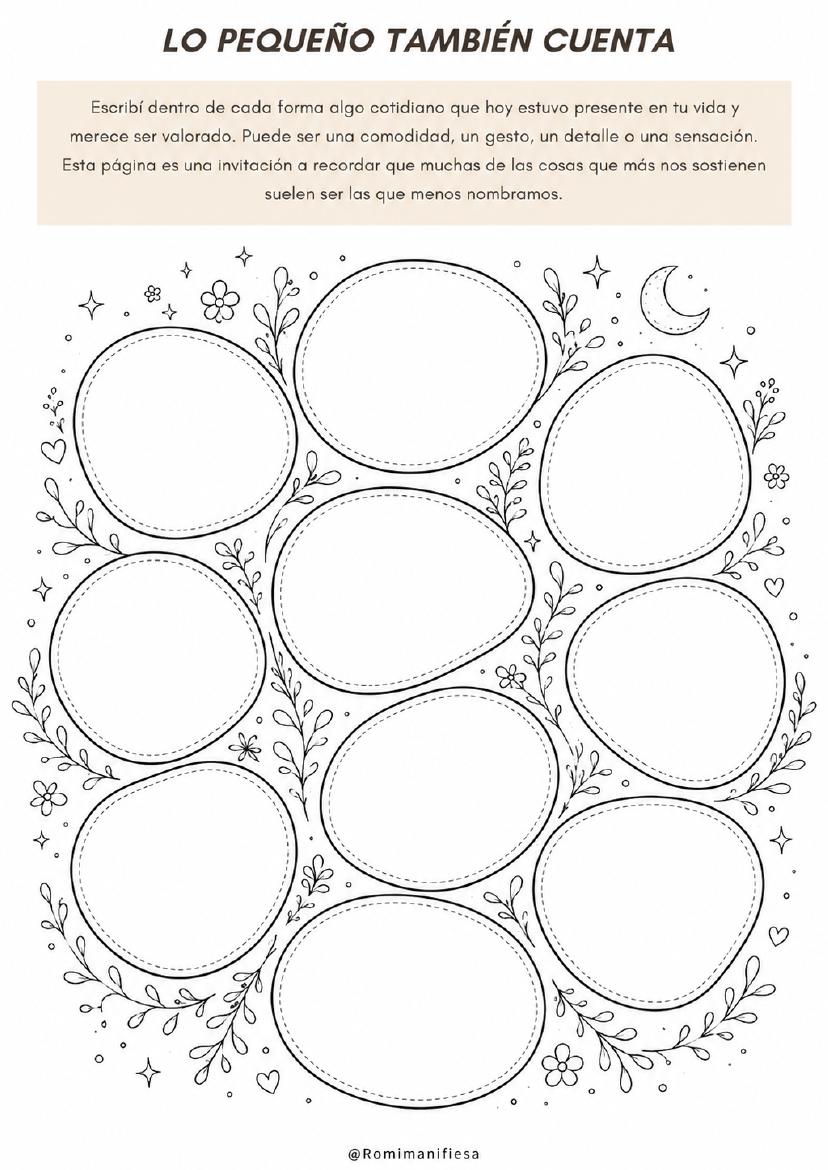 Journal Creativo de Gratitud — página 1