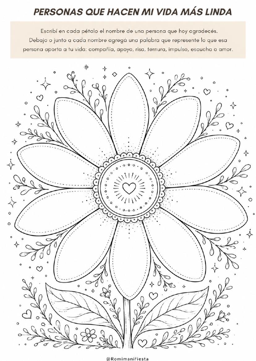 Journal Creativo de Gratitud — página 4