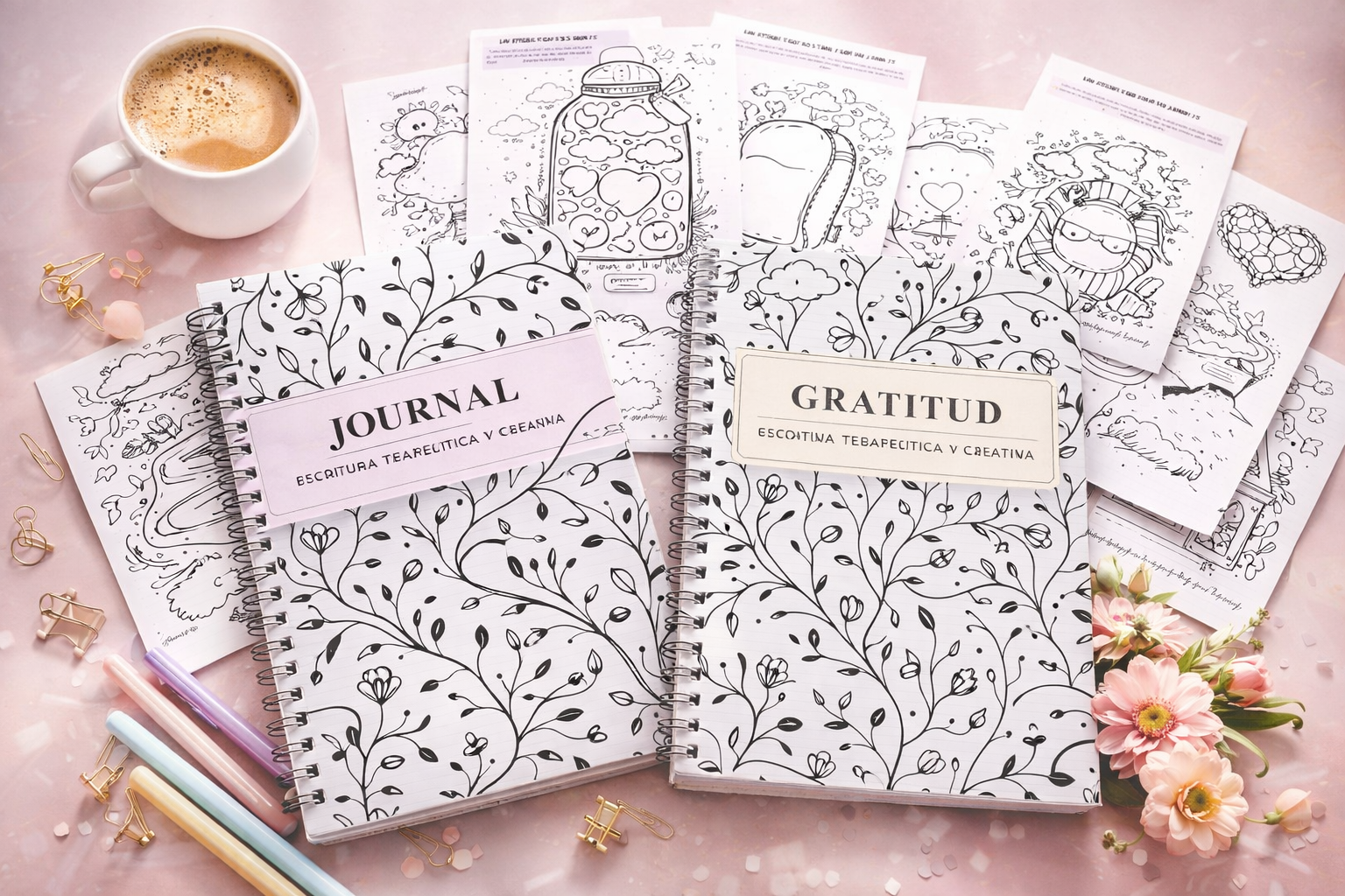 Journal de Escritura Terapéutica y Creativa