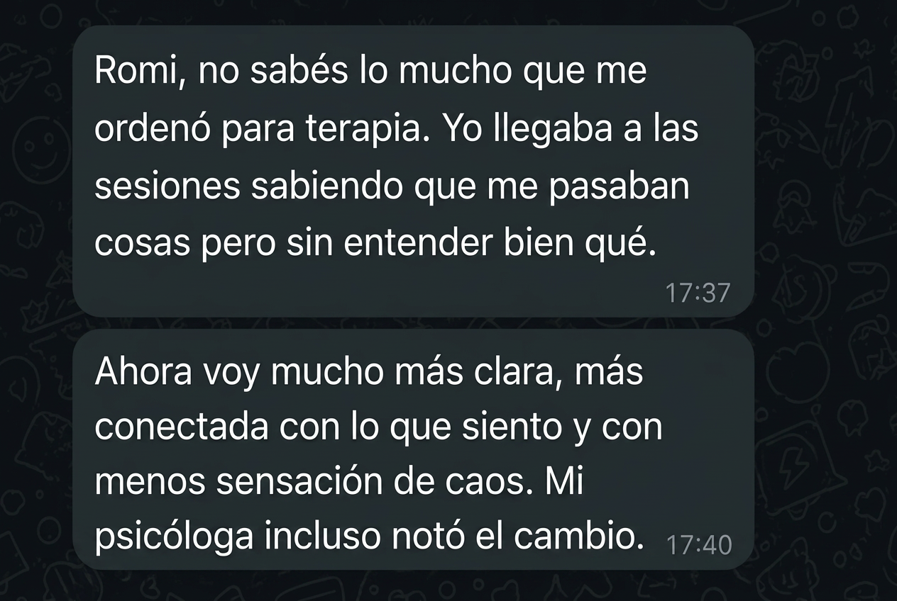 Mensaje real de una lectora sobre el journal (13)