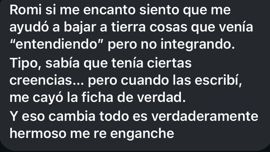 Mensaje real de una lectora sobre el journal (12)